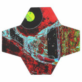 Frequency Serpent – Abstract Energy Compact Mirror サッカーボール (フラット)