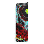 Frequency Serpent – Abstract Energy Compact Mirror タンブラー (回転左)