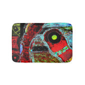 Frequency Serpent – Abstract Energy Compact Mirror バスマット (正面)