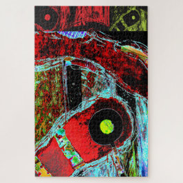 Frequency Serpent – Digital Abstract Energy Puzzle ジグソーパズル