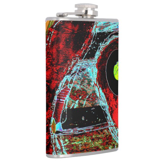 Frequency Serpent – Digital Abstract Energy Vinyl  フラスク (右)