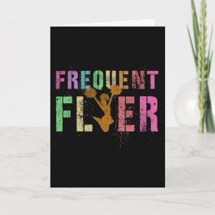 Frequent Flyer クラブ チアリーディング チーム チアリーダー カード