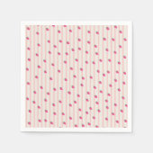 fresas スタンダードカクテルナプキン (正面)