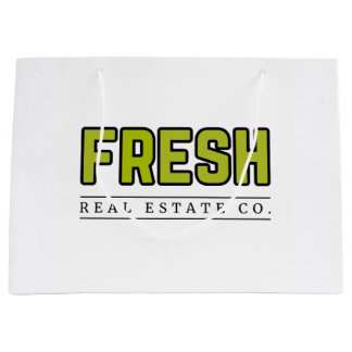 FRESH光沢ギフトバッグ(大) ラージペーパーバッグ
