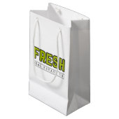 FRESH光沢ギフトバッグ(小) スモールペーパーバッグ (正面アングル)