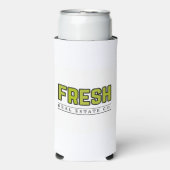 FRESH キューシー（スパークリングウォーター用） スリム缶クーラー (Seltzer正面)