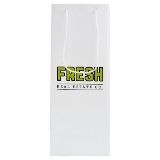 FRESH 光沢ワインバッグ ワインギフトバッグ