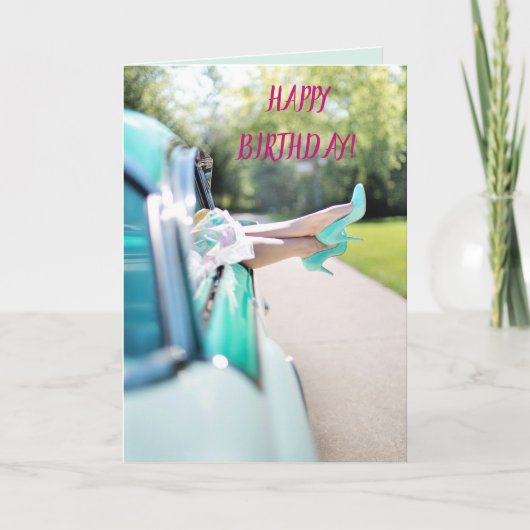 FRESH AIR BIRTHDAY CARD FOR HER サンキューカード (正面)