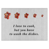 Fresh Apples and Tomatoes Rectangle Cutting Board カッティングボード (正面)