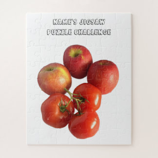 Fresh Apples & Tomatoes Puzzle ジグソーパズル