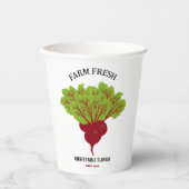 Fresh Beet Collection 紙コップ (正面)