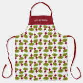 Fresh Beet Collection White エプロン (正面)