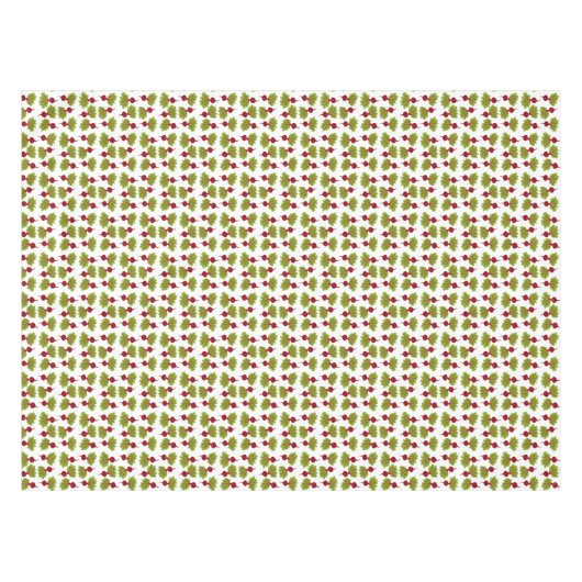 Fresh Beet Collection White テーブルクロス (正面(横))