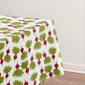 Fresh Beet Collection White テーブルクロス (インサイチュ)