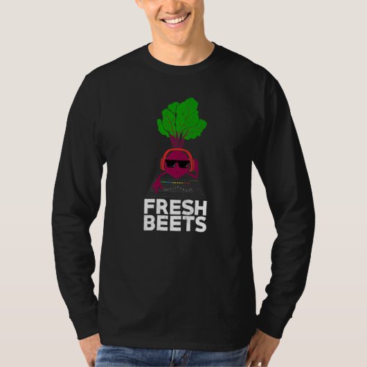 Fresh Beets Design for a DJ Premium Tシャツ (正面)
