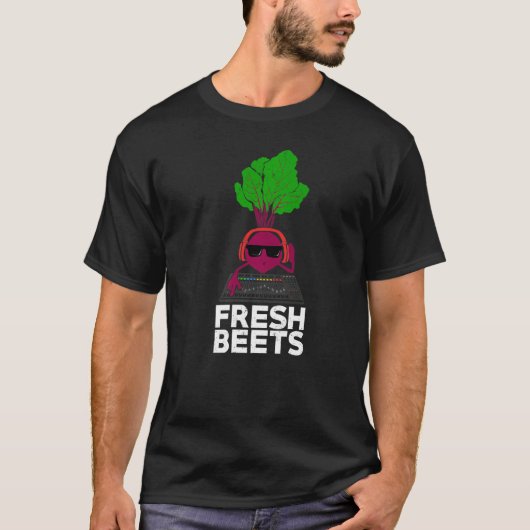 Fresh Beets Design for a DJ Premium Tシャツ (正面)