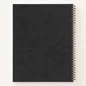 Fresh Beginnings Leather-Look Retirement Gift ノートブック (裏面)