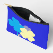 Fresh BlueMonarch Pastel  Accessory Pouch アクセサリーポーチ (見開き)