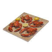 Fresh Boiled Lobster Lemon Newspaper Feast タイル (側面)