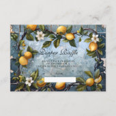 Fresh Botanical Lemon Diapper Raffle エンクロージャーカード (正面)