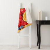 Fresh Bounty: Vibrant Fruit Harvest Design  シェルパブランケット (インサイチュ)
