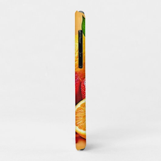 Fresh Bounty: Vibrant Fruit Harvest Design  Case-Mate iPhoneケース (裏面/左)