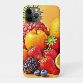 Fresh Bounty: Vibrant Fruit Harvest Design Case-Mate iPhoneケース (裏)