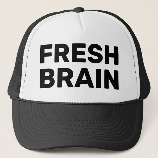 Fresh Brain™ トラッカーハット (正面)