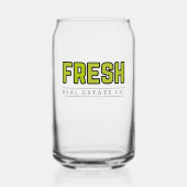 FRESH Can Glass ガラス缶 (正面)