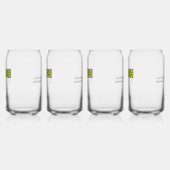 FRESH Can Glass (Set of 4) ガラス缶 (左)