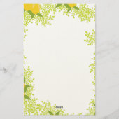 Fresh & Cheerful Writing Paper 便箋 (裏面)