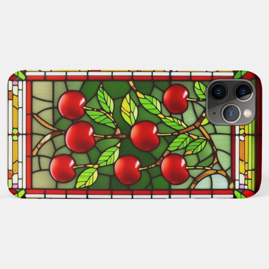 🍒 Fresh Cherry  ✨ Red Fruit Aesthetic Design 🍒 Case-Mate iPhoneケース (裏面(横))
