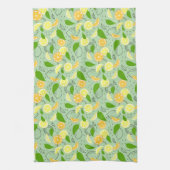 Fresh citrus fruits. キッチンタオル (縦)