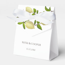 Fresh Citrus Painted Lemons Modern Mediterranean フェイバーボックス