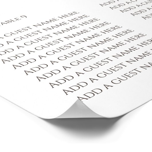 Fresh Citrus Painted Lemons Modern Mediterranean ポスター (角)