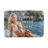 🛁 Fresh! Custom Bath Mat – Add Image or Text バスマット (正面)