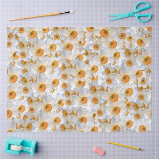 Fresh Daffodil 薄葉紙 (クラフト)