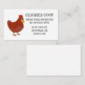 Fresh Eggs名刺 名刺 (正面/裏面)