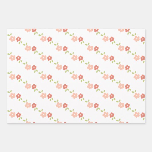 Fresh Floral wrapping sheets  ラッピングペーパーシート (正面2)