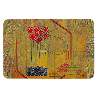 "Fresh Flowers Always Make My Day" Magnet マグネット