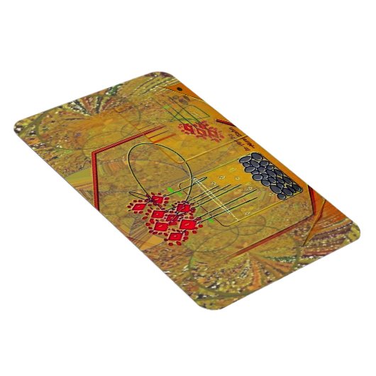 "Fresh Flowers Always Make My Day" Magnet マグネット (右側)