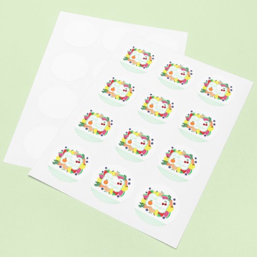 Fresh From The Market ラウンドシール