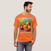 Fresh Fruits in a Perfect Mix Design Tシャツ (正面フル)