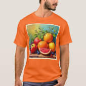 Fresh Fruits in a Perfect Mix Design Tシャツ (正面)