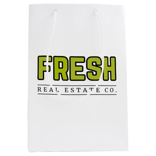 FRESH Glossy Gift Bag (medium) ミディアムペーパーバッグ (正面)