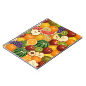 Fresh Harvest |  Fruits Pattern  ノートブック (左側)