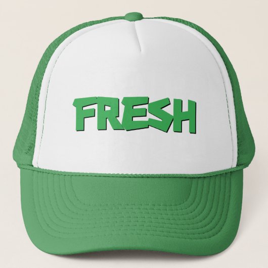 Fresh Hip Hop Graffiti キャップ (正面)