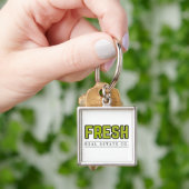 FRESH Keychain (Silver Frame) キーホルダー (手)