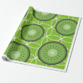 Fresh Kiwi Delight Wrapping Paper ラッピングペーパー (アンロールド)