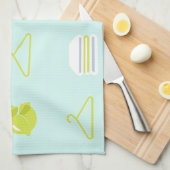 Fresh Laundry Day Pattern キッチンタオル (四つ折り)